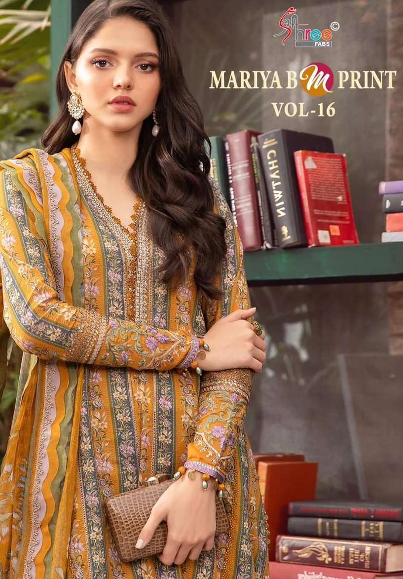 MARIA B M PRINT VOL-16 Open Pic by Shree